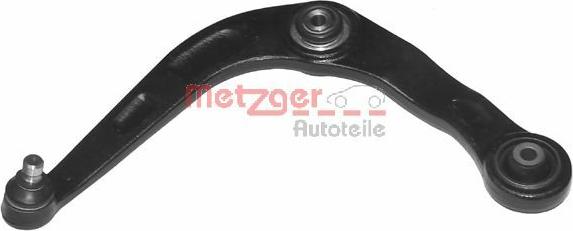 Metzger 58060501 - Рычаг подвески колеса www.autospares.lv