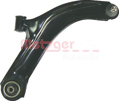 Metzger 58061702 - Track Control Arm www.autospares.lv