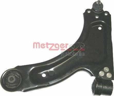 Metzger 58004501 - Neatkarīgās balstiekārtas svira, Riteņa piekare www.autospares.lv