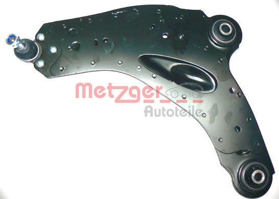 Metzger 58005501 - Neatkarīgās balstiekārtas svira, Riteņa piekare autospares.lv