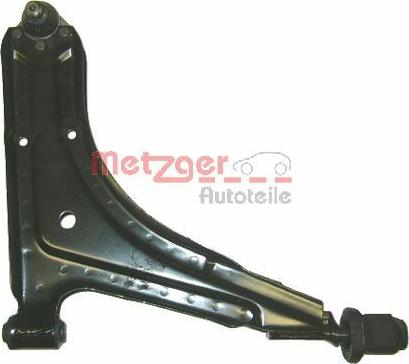 Metzger 58005608 - Neatkarīgās balstiekārtas svira, Riteņa piekare www.autospares.lv