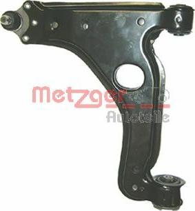 Metzger 58005101 - Neatkarīgās balstiekārtas svira, Riteņa piekare www.autospares.lv