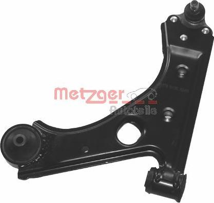 Metzger 58005301 - Neatkarīgās balstiekārtas svira, Riteņa piekare www.autospares.lv