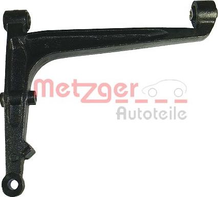 Metzger 58006901 - Neatkarīgās balstiekārtas svira, Riteņa piekare www.autospares.lv