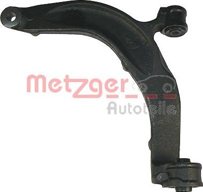 Metzger 58006201 - Neatkarīgās balstiekārtas svira, Riteņa piekare www.autospares.lv