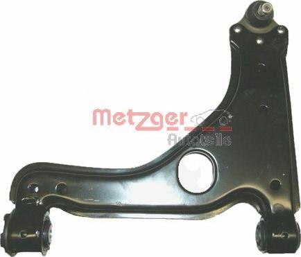 Metzger 58003501 - Neatkarīgās balstiekārtas svira, Riteņa piekare www.autospares.lv