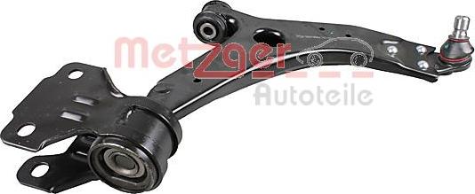 Metzger 58014502 - Рычаг подвески колеса www.autospares.lv