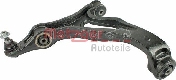 Metzger 58014102 - Neatkarīgās balstiekārtas svira, Riteņa piekare www.autospares.lv