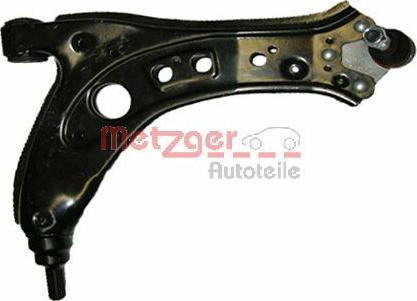 Metzger 58013102 - Neatkarīgās balstiekārtas svira, Riteņa piekare www.autospares.lv