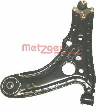 Metzger 58012401 - Neatkarīgās balstiekārtas svira, Riteņa piekare www.autospares.lv