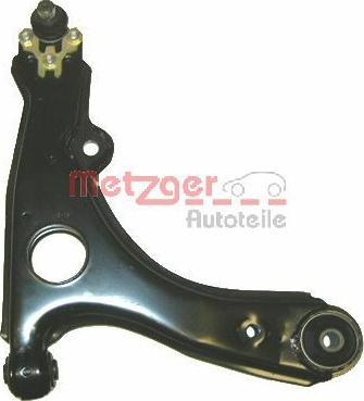 Metzger 58012502 - Neatkarīgās balstiekārtas svira, Riteņa piekare www.autospares.lv