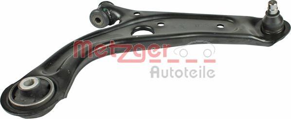 Metzger 58084402 - Neatkarīgās balstiekārtas svira, Riteņa piekare www.autospares.lv