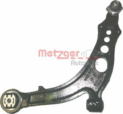 Metzger 58035601 - Neatkarīgās balstiekārtas svira, Riteņa piekare www.autospares.lv