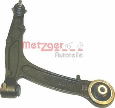 Metzger 58035102 - Neatkarīgās balstiekārtas svira, Riteņa piekare www.autospares.lv