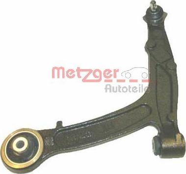 Metzger 58035201 - Neatkarīgās balstiekārtas svira, Riteņa piekare www.autospares.lv