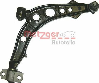 Metzger 58033102 - Neatkarīgās balstiekārtas svira, Riteņa piekare www.autospares.lv