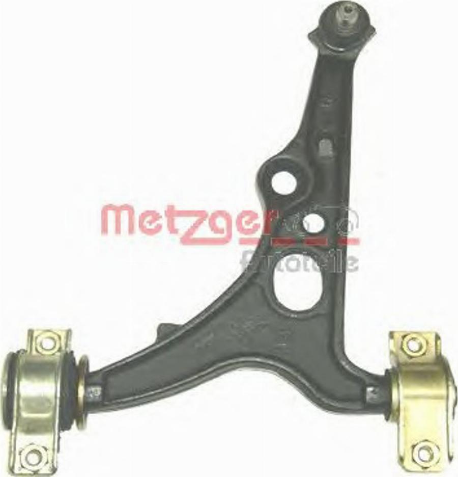 Metzger 58032301 - Neatkarīgās balstiekārtas svira, Riteņa piekare www.autospares.lv