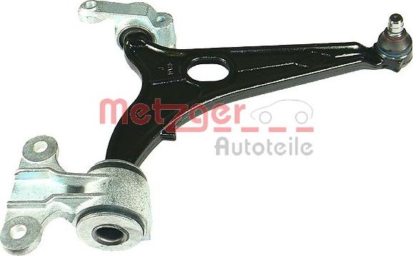 Metzger 58037302 - Track Control Arm www.autospares.lv