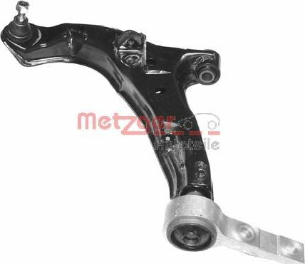 Metzger 58029501 - Neatkarīgās balstiekārtas svira, Riteņa piekare www.autospares.lv