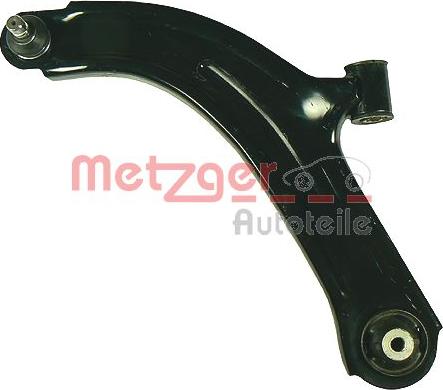 Metzger 58029301 - Neatkarīgās balstiekārtas svira, Riteņa piekare www.autospares.lv