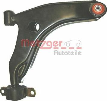 Metzger 58024402 - Neatkarīgās balstiekārtas svira, Riteņa piekare www.autospares.lv