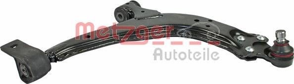 Metzger 58026402 - Neatkarīgās balstiekārtas svira, Riteņa piekare www.autospares.lv