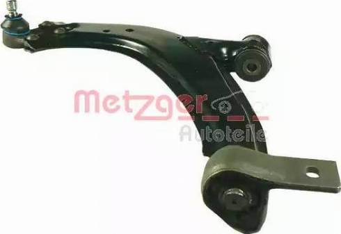 Metzger 58026101 - Neatkarīgās balstiekārtas svira, Riteņa piekare www.autospares.lv