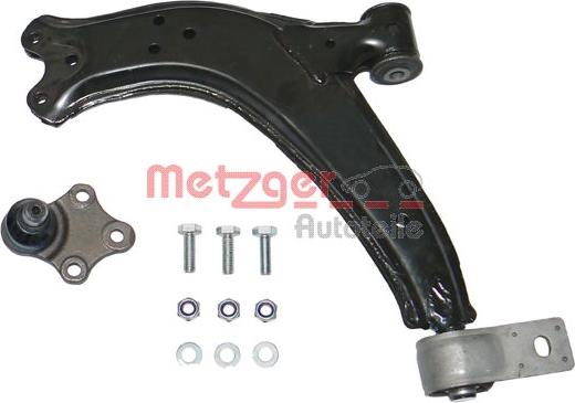 Metzger 58026201 - Neatkarīgās balstiekārtas svira, Riteņa piekare www.autospares.lv