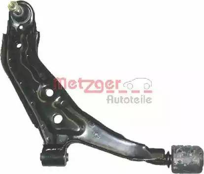 Metzger 58028802 - Neatkarīgās balstiekārtas svira, Riteņa piekare www.autospares.lv