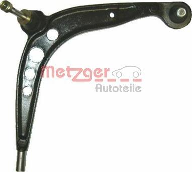 Metzger 58022102 - Neatkarīgās balstiekārtas svira, Riteņa piekare www.autospares.lv