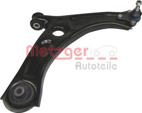 Metzger 58076402 - Neatkarīgās balstiekārtas svira, Riteņa piekare www.autospares.lv