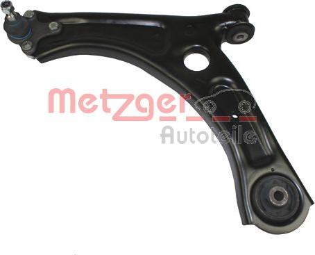 Metzger 58076301 - Neatkarīgās balstiekārtas svira, Riteņa piekare www.autospares.lv