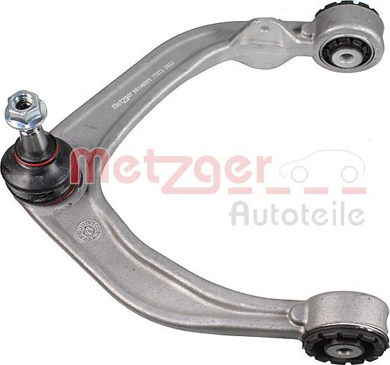 Metzger 58146001 - Neatkarīgās balstiekārtas svira, Riteņa piekare www.autospares.lv