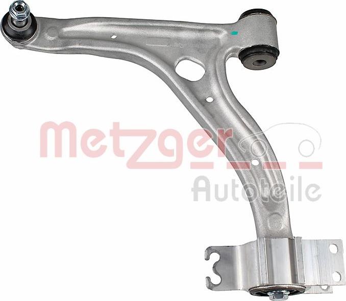 Metzger 58167401 - Neatkarīgās balstiekārtas svira, Riteņa piekare www.autospares.lv