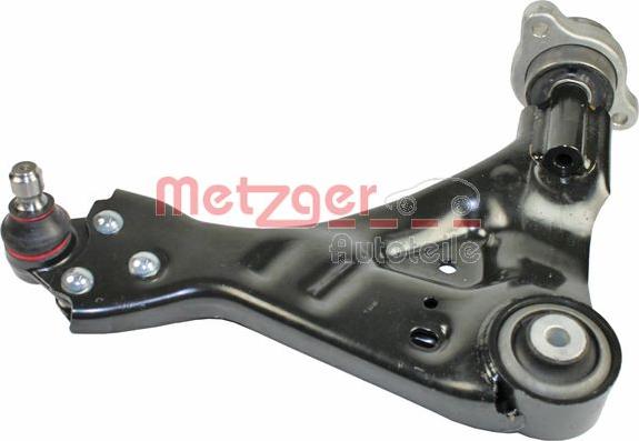 Metzger 58100701 - Neatkarīgās balstiekārtas svira, Riteņa piekare www.autospares.lv