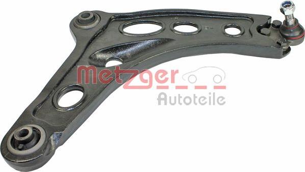 Metzger 58102602 - Neatkarīgās balstiekārtas svira, Riteņa piekare www.autospares.lv