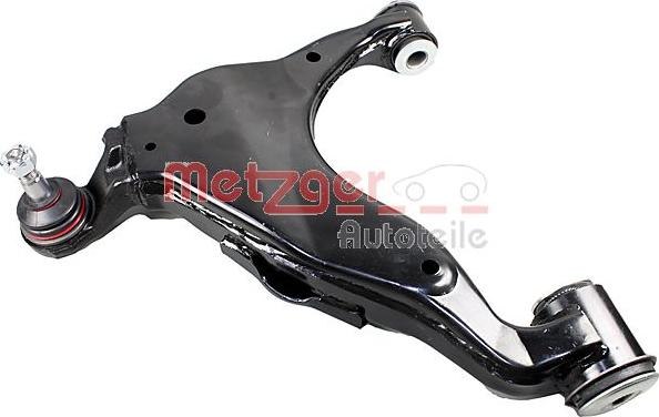 Metzger 58125401 - Track Control Arm www.autospares.lv