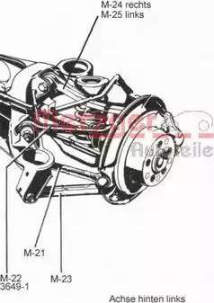 Metzger 88048719 - Neatkarīgās balstiekārtas svira, Riteņa piekare www.autospares.lv