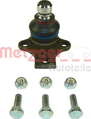 Metzger 57006718 - Шаровая опора, несущий / направляющий шарнир www.autospares.lv