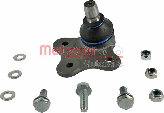 Metzger 57001518 - Шаровая опора, несущий / направляющий шарнир www.autospares.lv