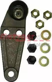 Metzger 57008911 - Balst / Virzošais šarnīrs www.autospares.lv