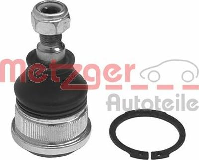 Metzger 57008418 - Шаровая опора, несущий / направляющий шарнир www.autospares.lv