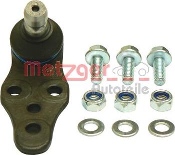 Metzger 57011118 - Шаровая опора, несущий / направляющий шарнир www.autospares.lv