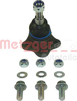 Metzger 57013318 - Шаровая опора, несущий / направляющий шарнир www.autospares.lv