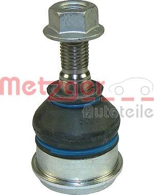 Metzger 57017008 - Шаровая опора, несущий / направляющий шарнир www.autospares.lv