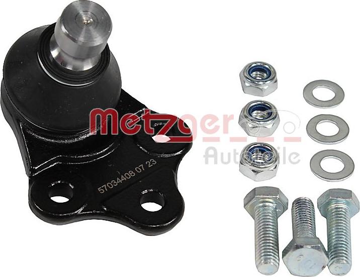 Metzger 57034408 - Balst / Virzošais šarnīrs www.autospares.lv