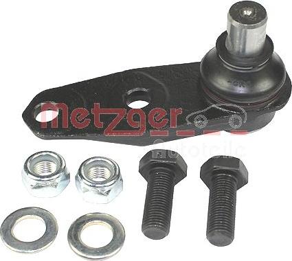 Metzger 57026108 - Шаровая опора, несущий / направляющий шарнир www.autospares.lv