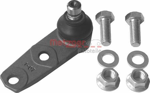 Metzger 57020918 - Шаровая опора, несущий / направляющий шарнир www.autospares.lv