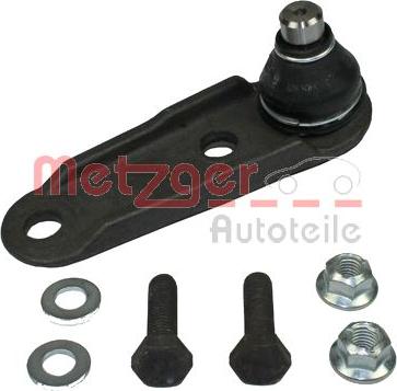 Metzger 57021308 - Шаровая опора, несущий / направляющий шарнир www.autospares.lv