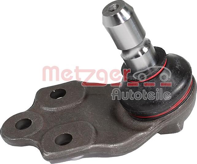 Metzger 57028618 - Шаровая опора, несущий / направляющий шарнир www.autospares.lv